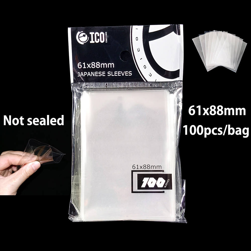 100 개/갑 마법의 수집 보드 게임 YGO/MTG/P - Card Penny Sleeve 리뷰 및 가격