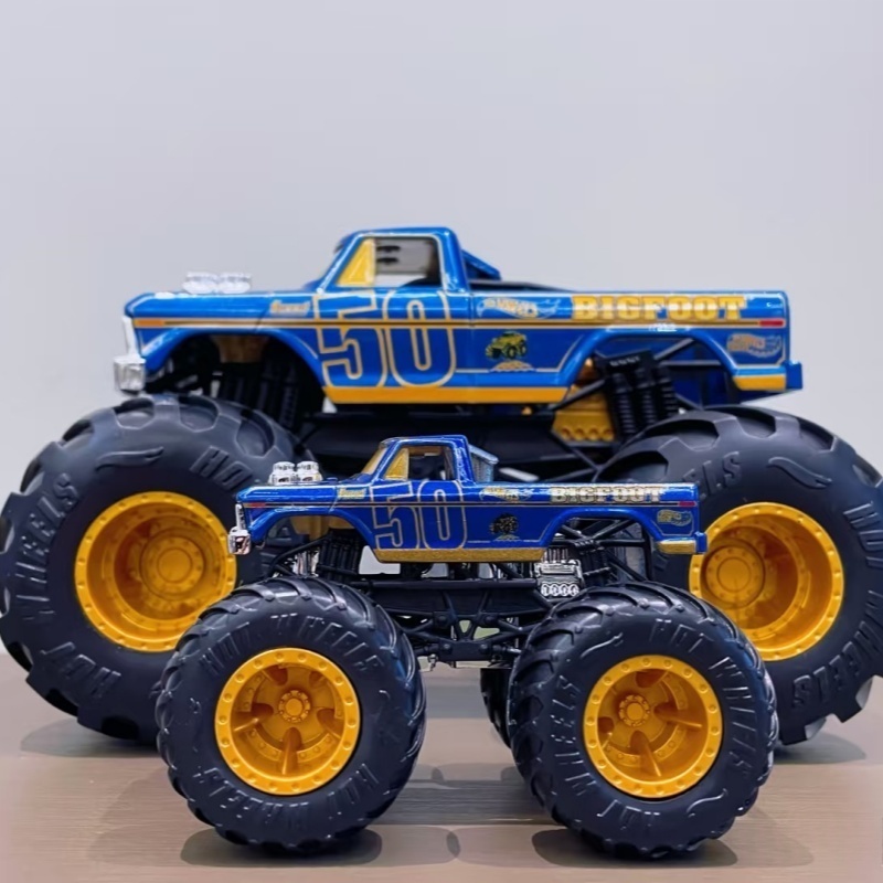 핫휠 몬스터 트럭 빅풋 50주년 기념 오프로드 대형 1 - Hot Wheels Car Mainline 리뷰 및 가격