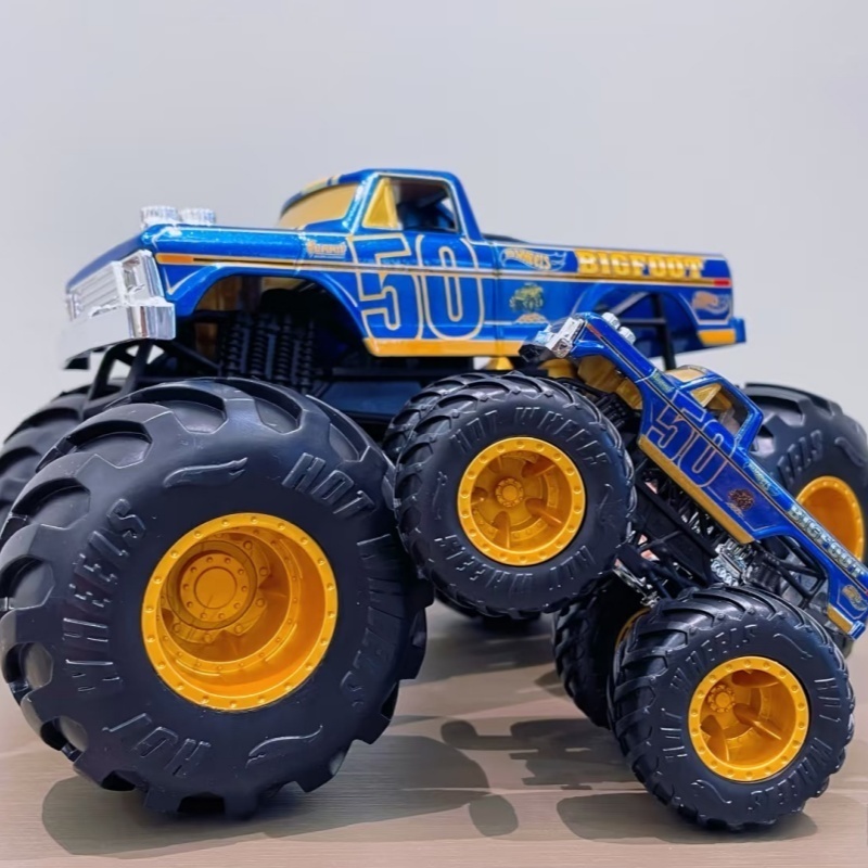 핫휠 몬스터 트럭 빅풋 50주년 기념 오프로드 대형 1 - Hot Wheels Car Mainline 리뷰 및 가격