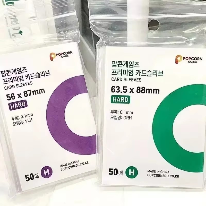 56x87mm 63.5x88mm 카드 슬리브 투명 PP - Card Penny Sleeve 리뷰 및 가격