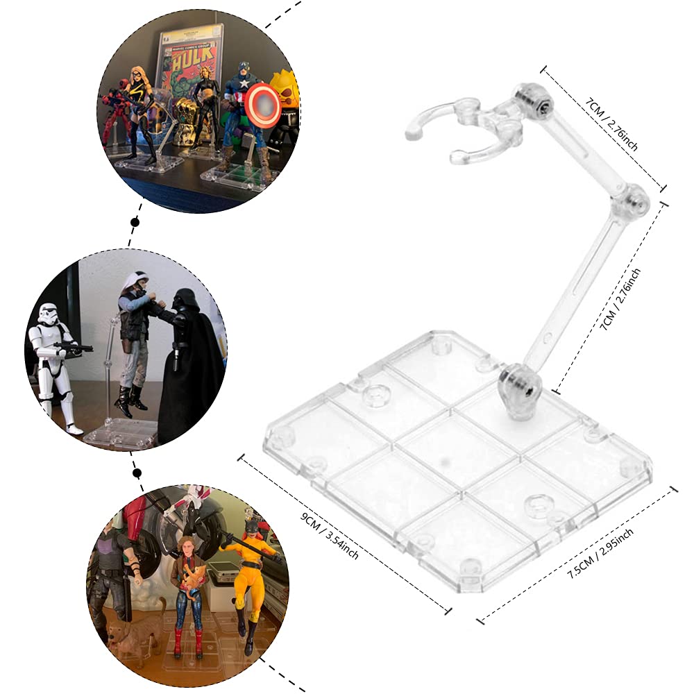 클리어 액션 피규어 스탠드, 조립 액션 피규어 디스플레 - Action Figure Stand 리뷰 및 가격