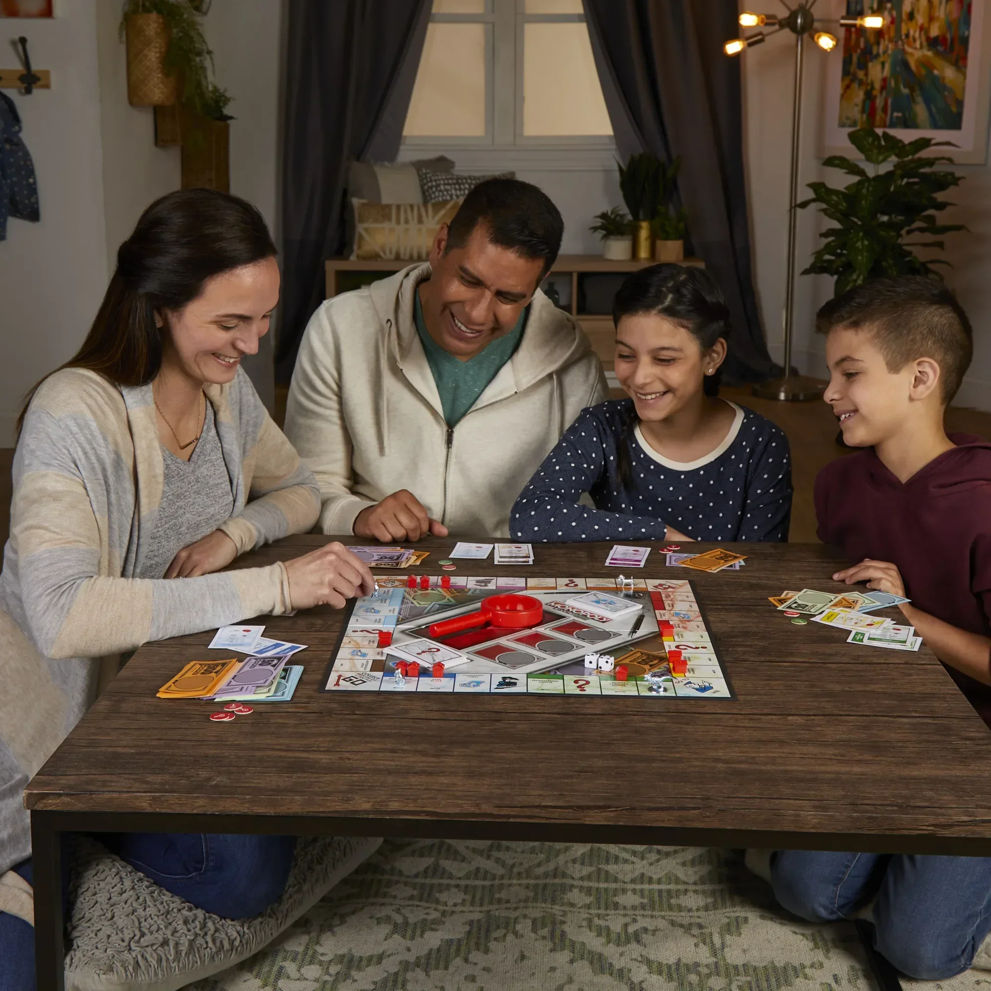 가족용 하스브로 모노폴리 크루크드 캐쉬 보드 게임, 미 - Hasbro Game Monopoly 리뷰 및 가격
